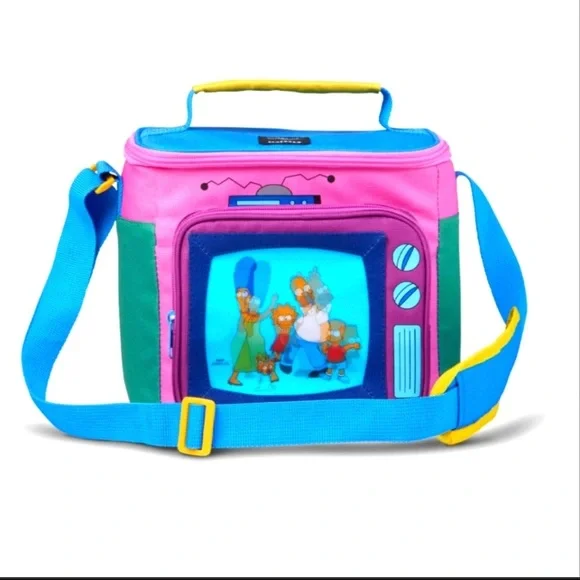 Igloo x The Simpsons Insulated Square Cooler Bag 9-Can Capacity - Picture 1 of 12